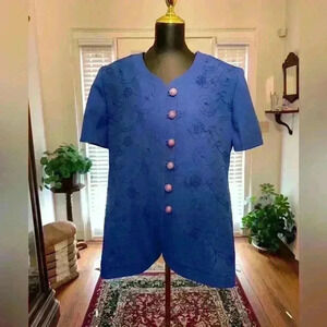 Vintage 80’s Suit Top and Skirt Size 20